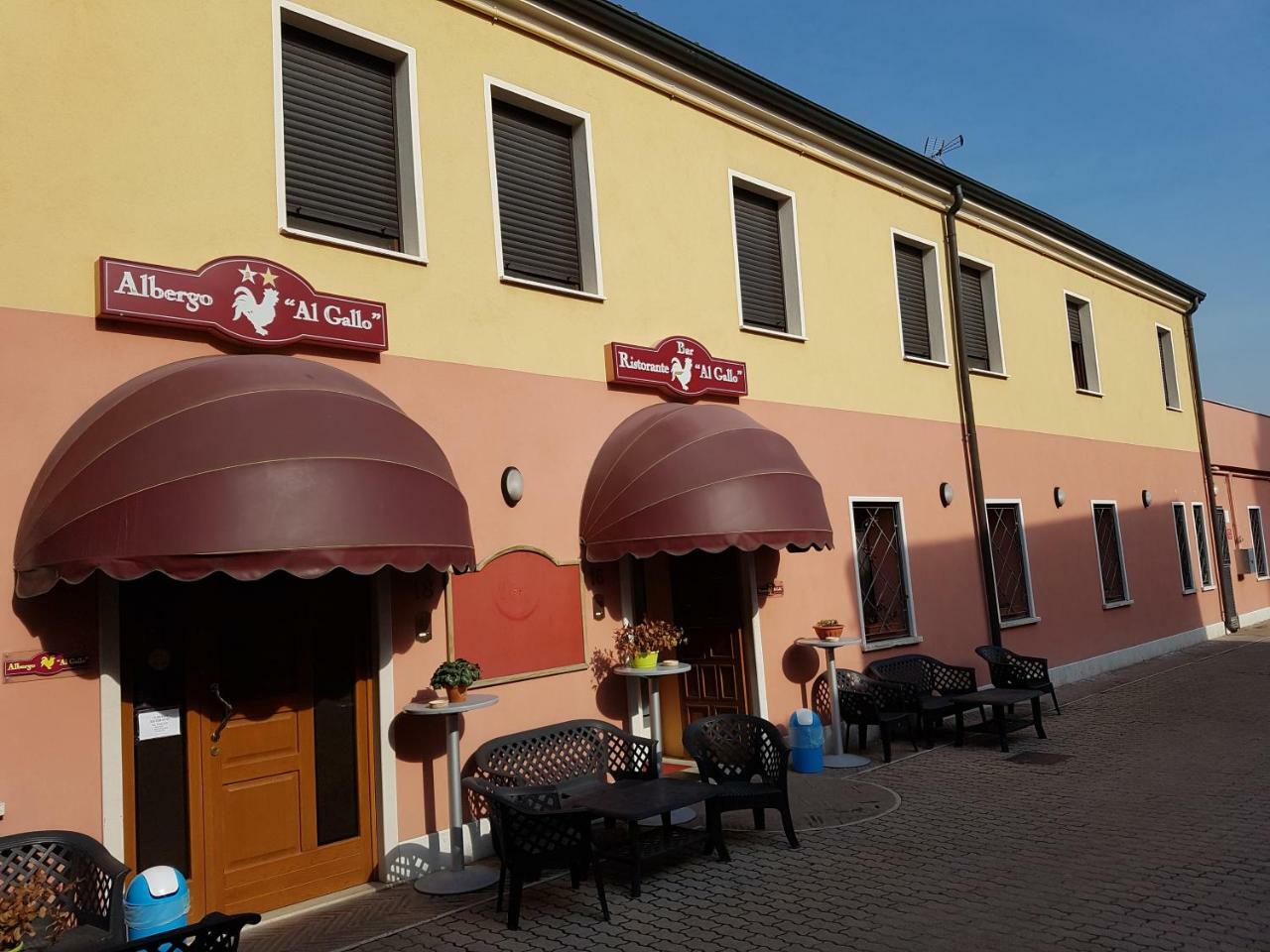 Albergo Ristorante Al Gallo Sanguinetto Exteriör bild